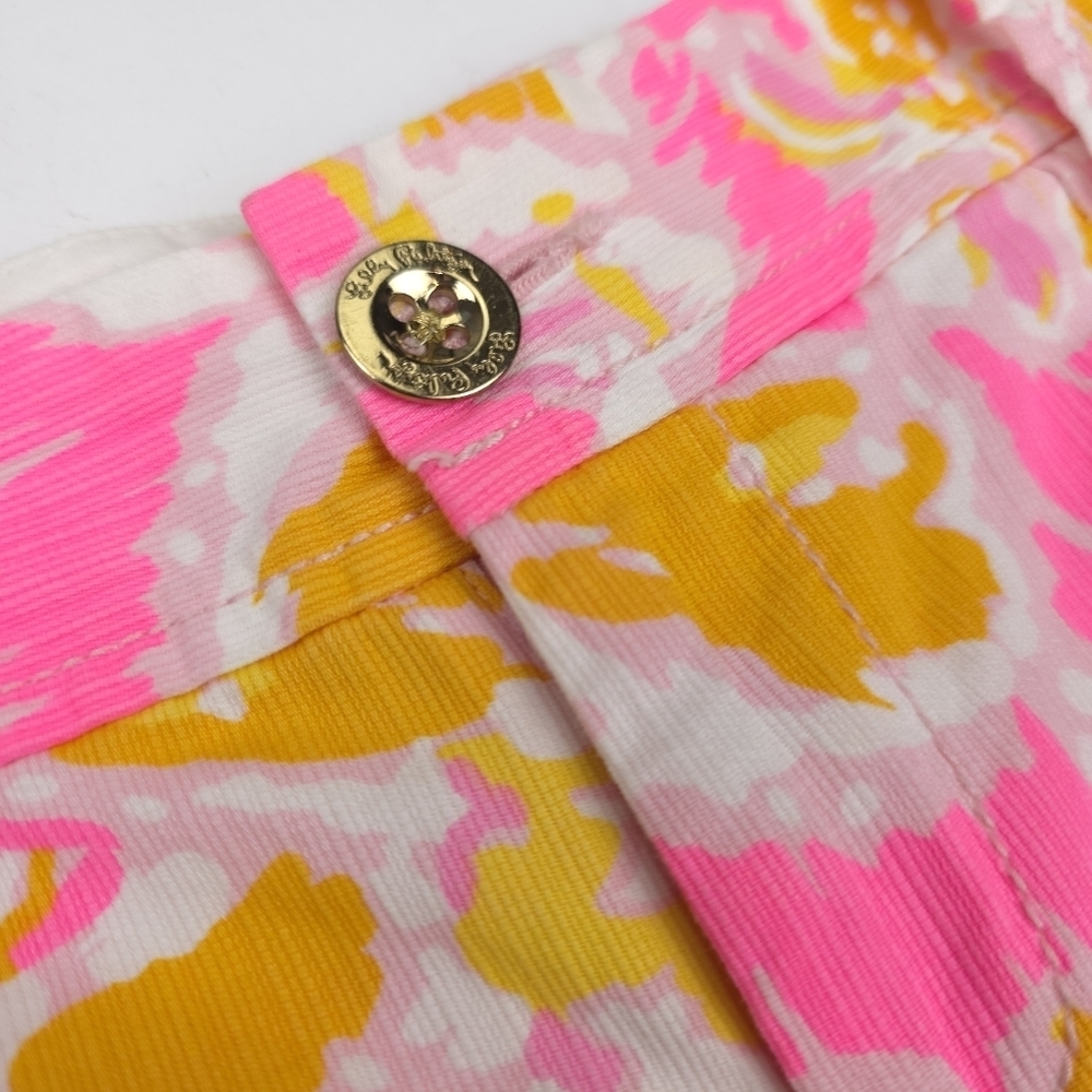 Lilly Pullitzer Kir Royal Pink The Callahan Shorts Sz 6 - Picture 3 of 10